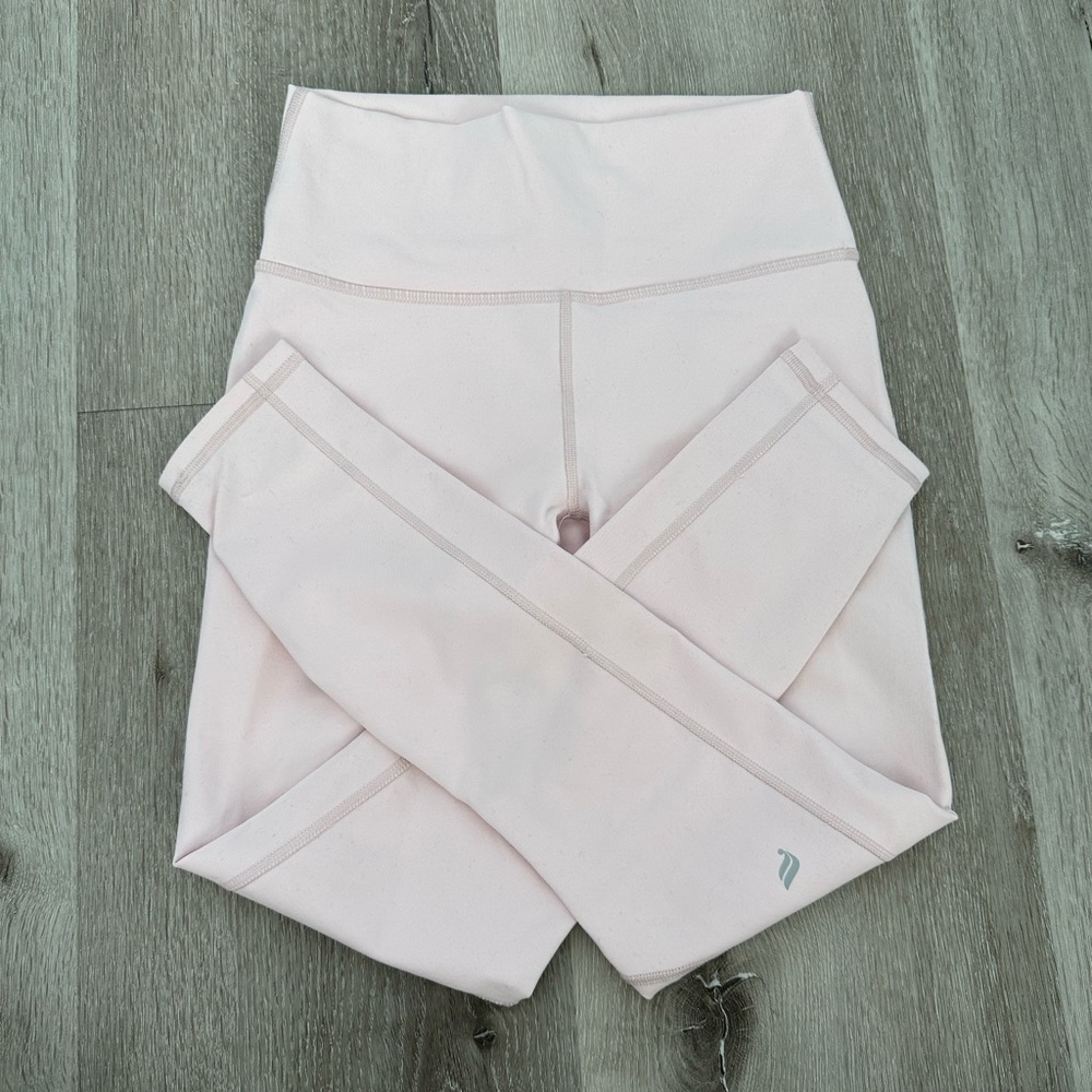 Light Pink Fabletics 7/8 High Waisted Leggings